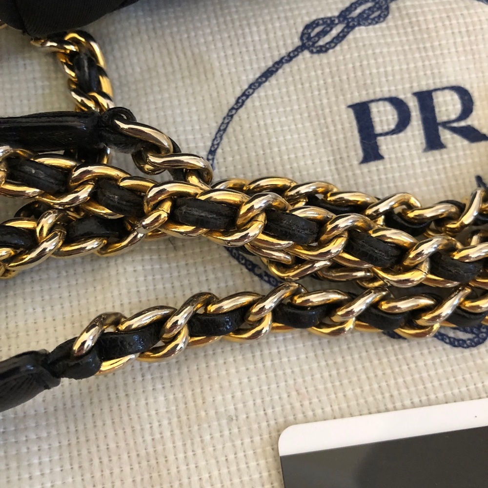 Auth Prada Tessuto Impuntu Nylon Quilted Crossbody - Picture 5 of 10